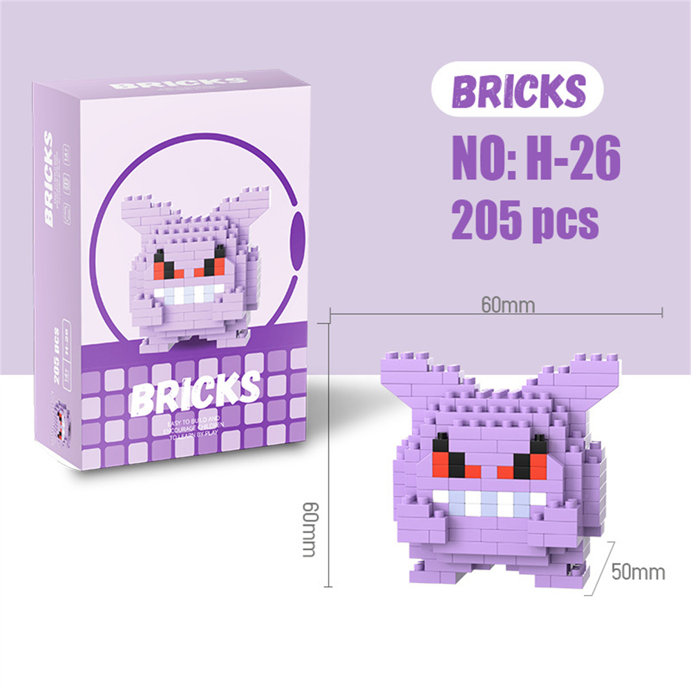 Pokemon Mikro-Bausteine Pikach – Kids Toys Blocks Bewertung und Preis