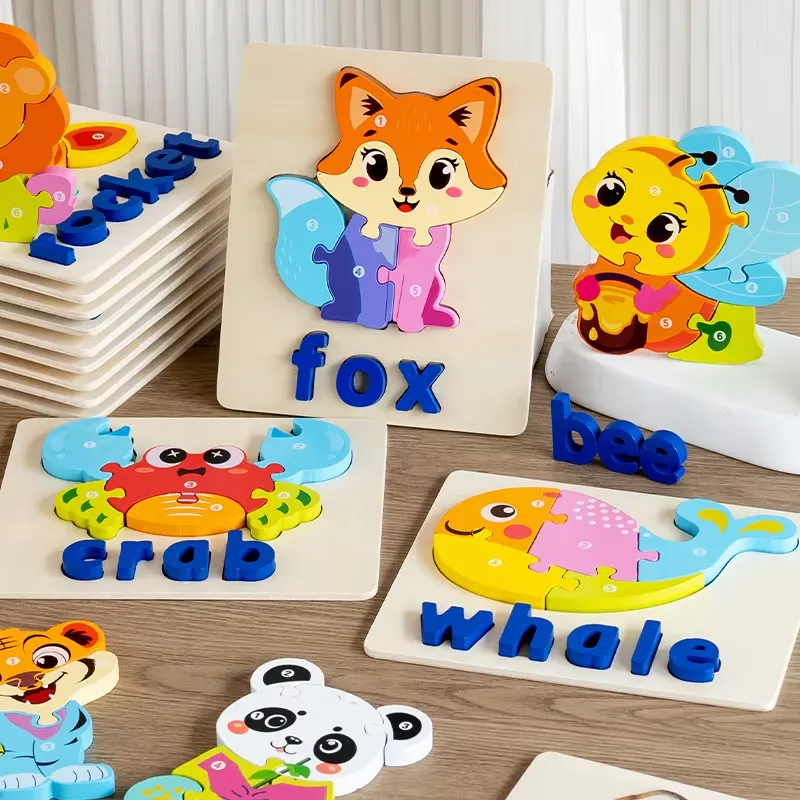 3D Tier-Verkehrspuzzle Buchsta – Kids Toys Blocks Bewertung und Preis