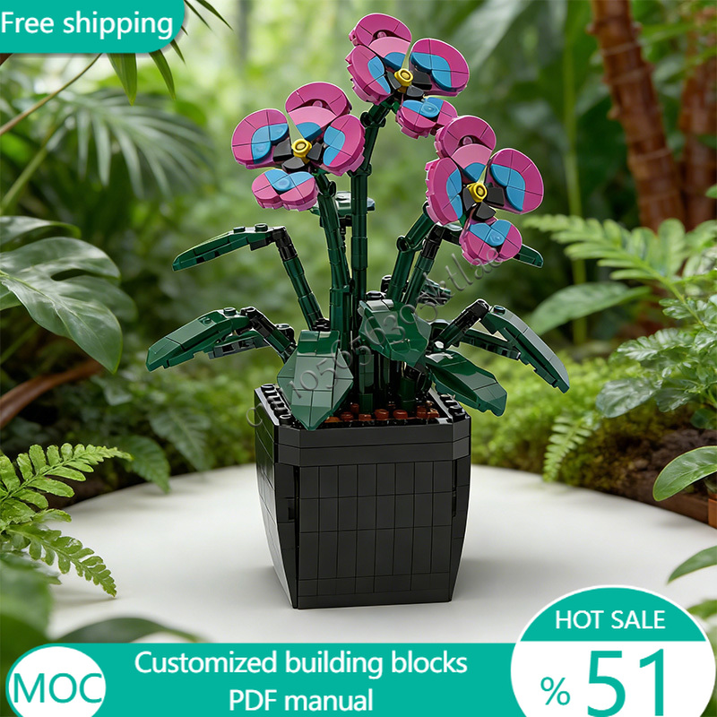 511 PCS Blumen Garten Stiefmüt – Kids Toys Blocks Bewertung und Preis