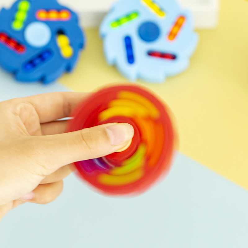 2PCS Magie Rotierende Bohne Pu – Kids Toys Low Price Bewertung und Preis