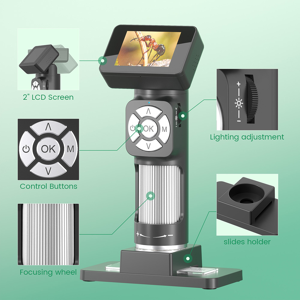 Andonstar Neue 50x-500x USB Ki – Microscope Kids Science Bewertung und Preis