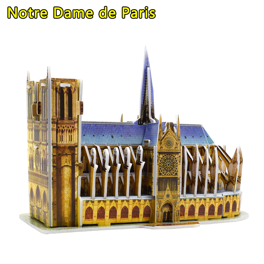 3D Puzzle Notre dame De Paris  – Kids Toys Paris Bewertung und Preis