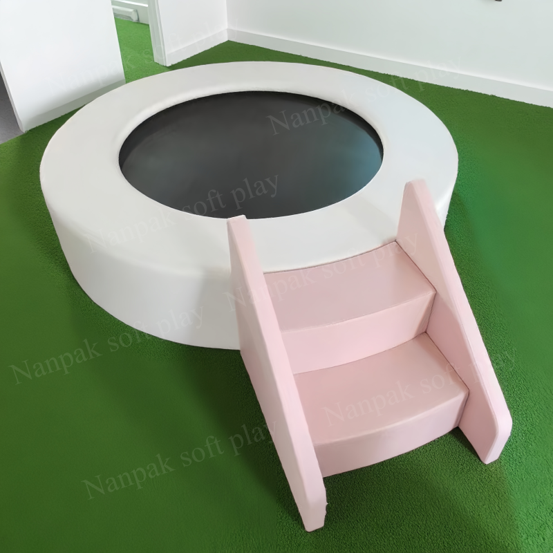 Softplay-Trampolin mit Stufen, – Kids Toys Mall Bewertung und Preis