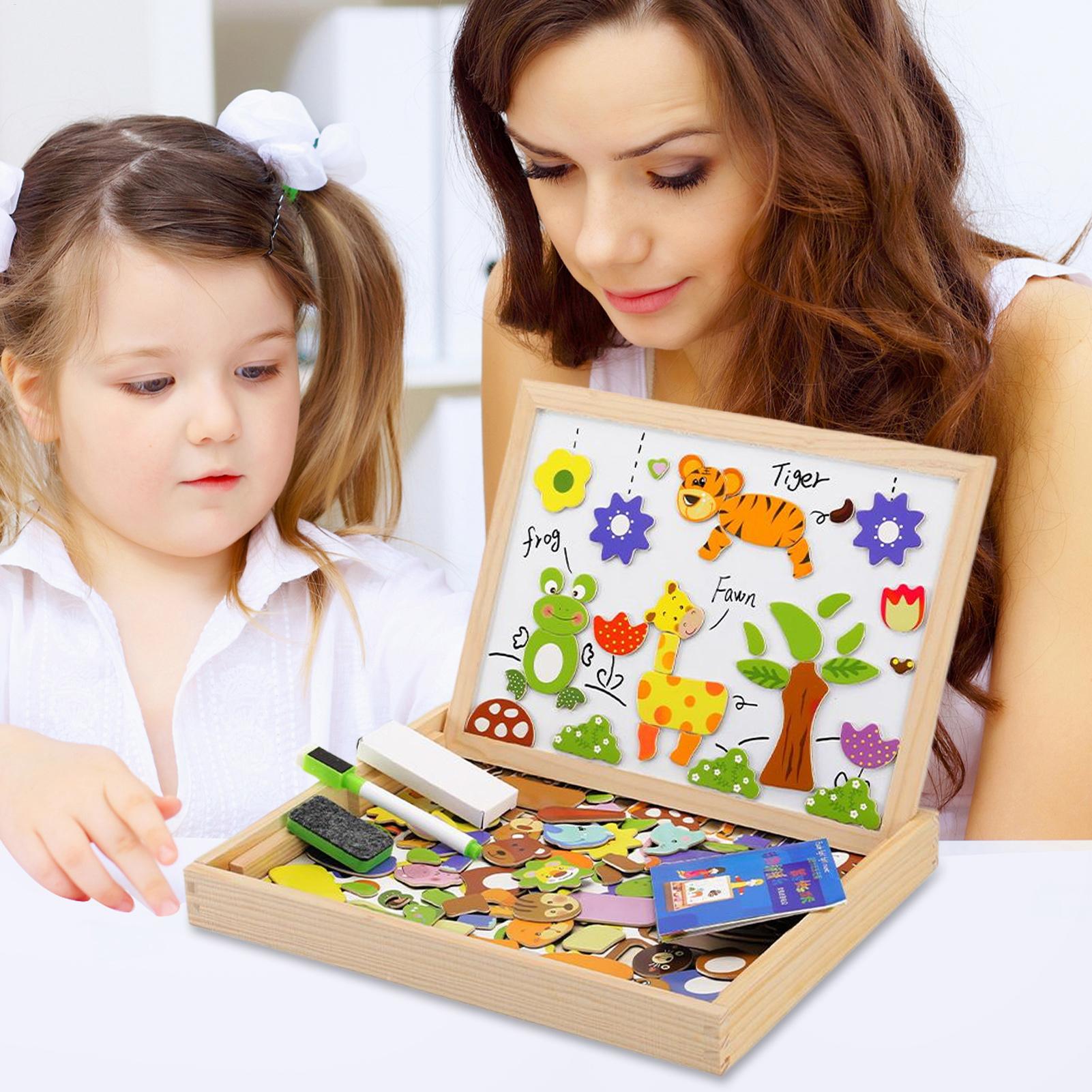 Kinder Magnettafel Holz Kinder – Magnetic Drawing Board Bewertung und Preis