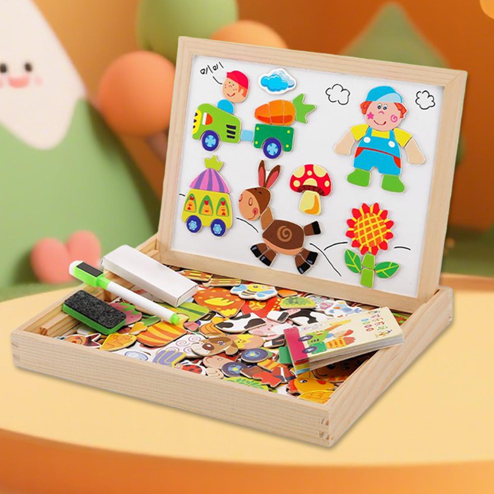 Kinder Magnettafel Holz Kinder – Magnetic Drawing Board Bewertung und Preis