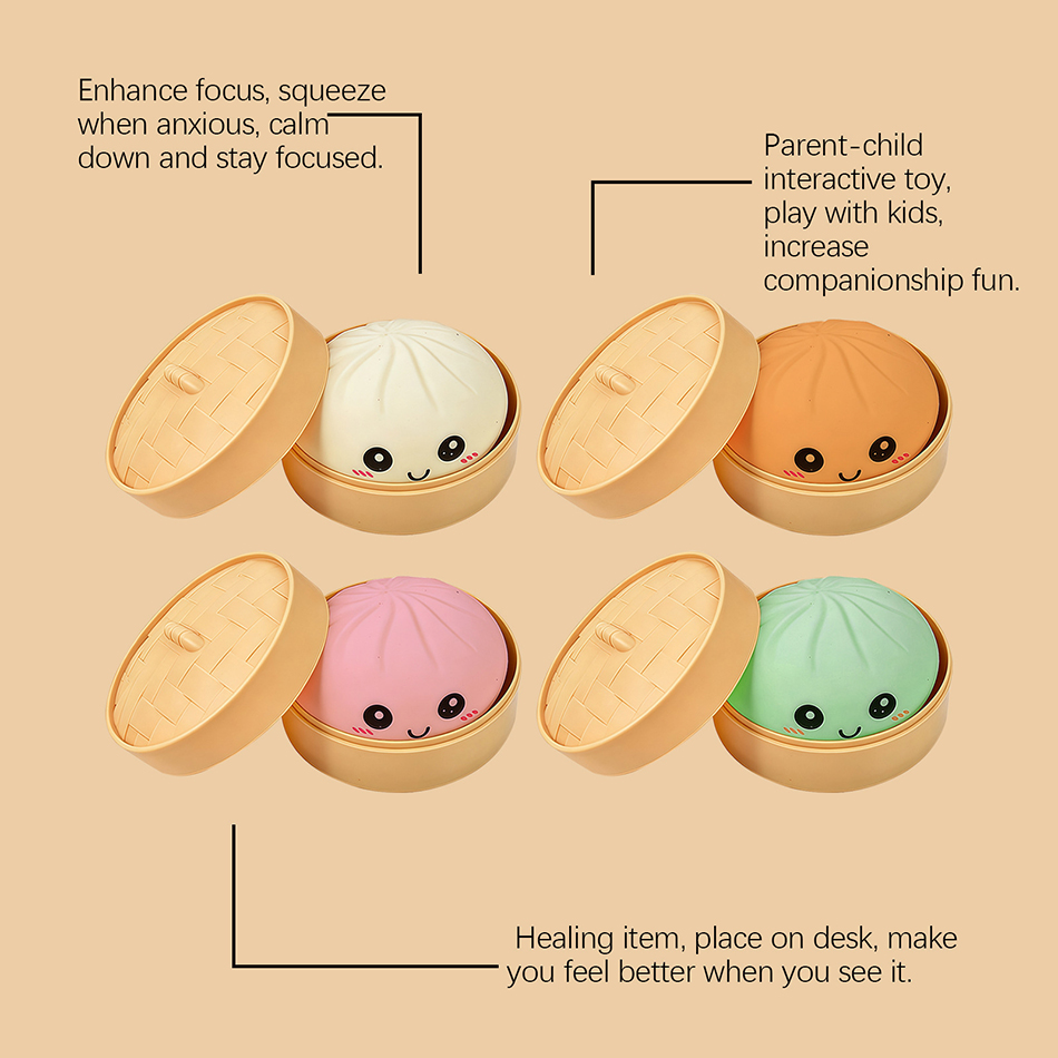 Neue Dumpling Squishies Blind  – Kids Toys Kitchen Bewertung und Preis