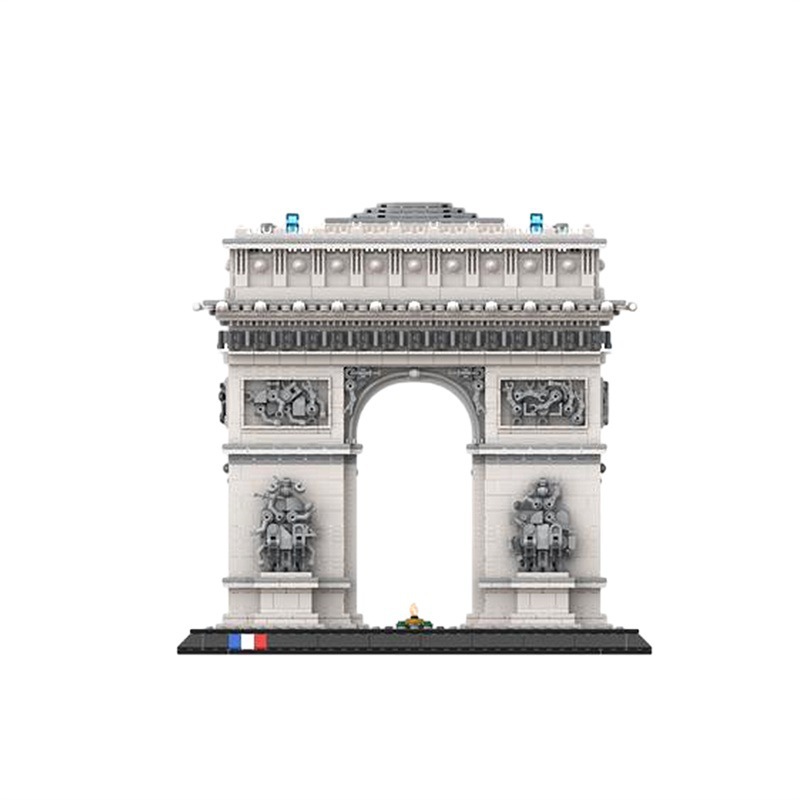 4445PCS Arc de Triomphe Modell – Kids Toys Paris Bewertung und Preis