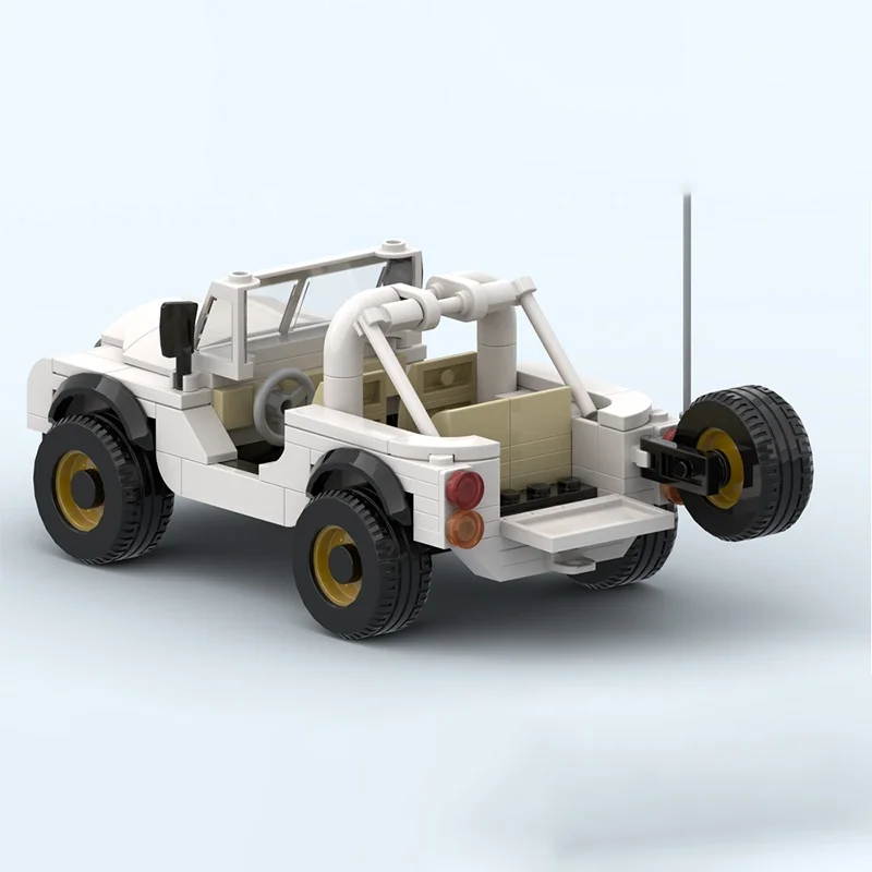 202-teiliger MOC Jeep CJ 7 Dai – Kids Toys Jeep Bewertung und Preis