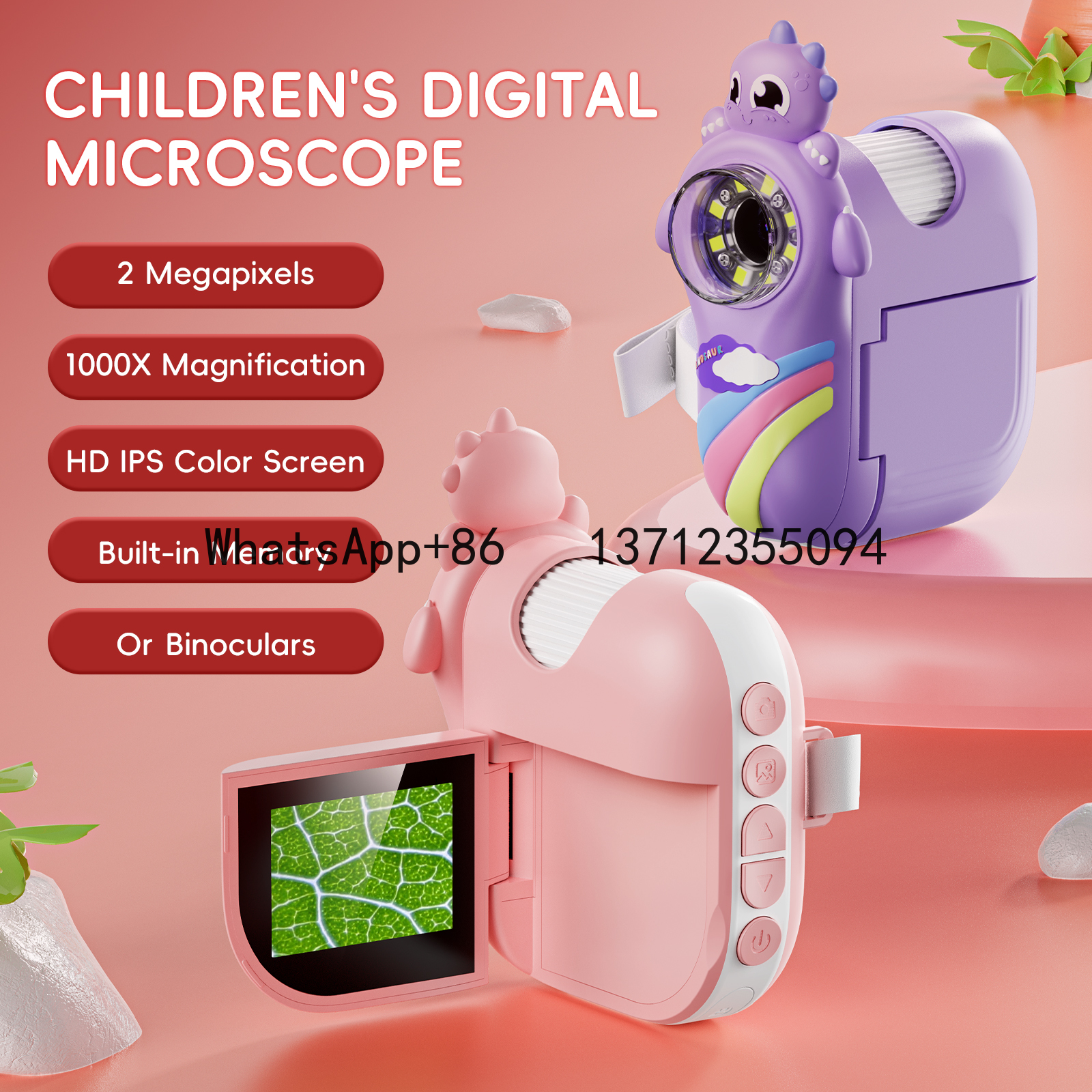 Lernspielzeug mit 362-Stiel, p – Microscope Kids Science Bewertung und Preis