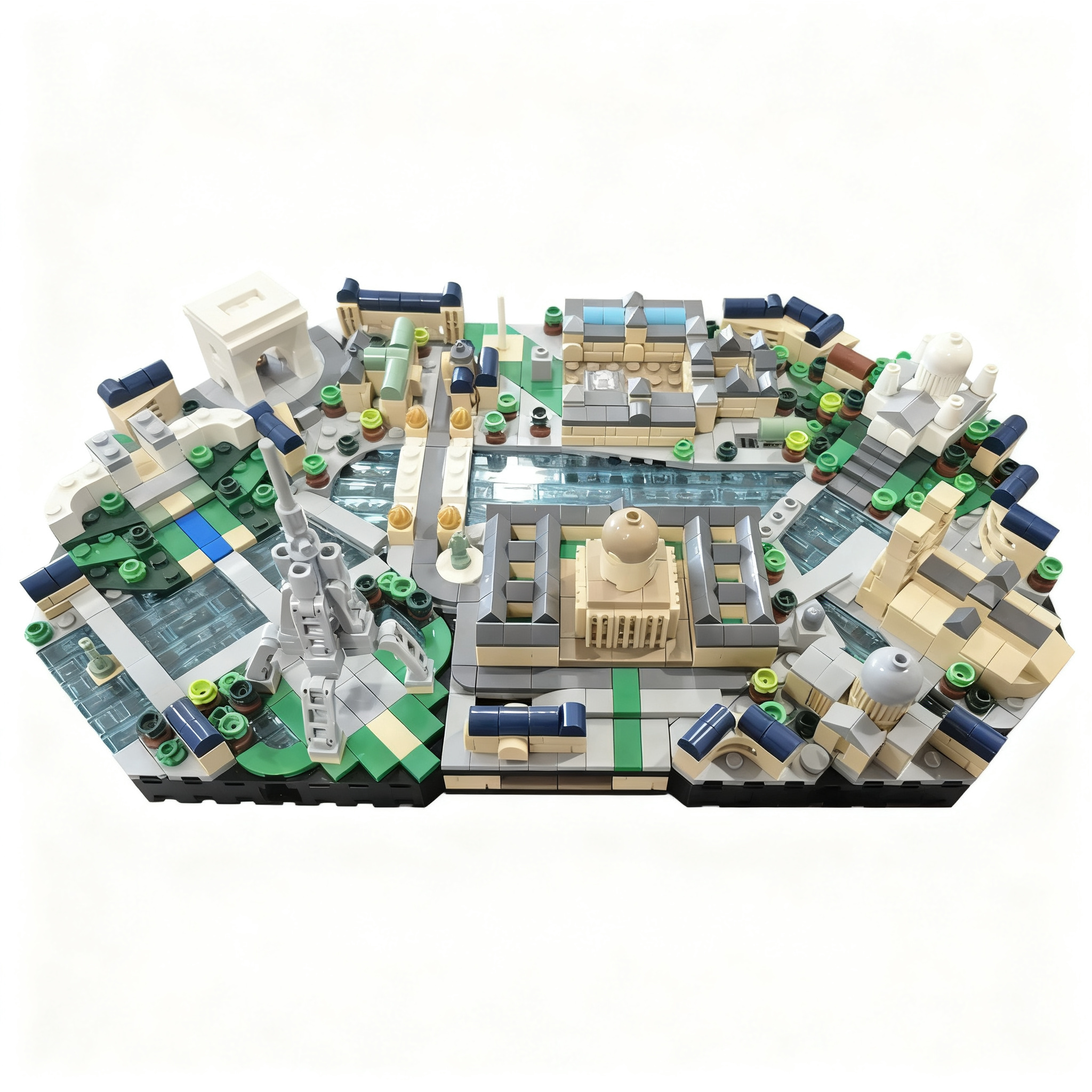 1275 Teile MOC Paris Diorama A – Kids Toys Paris Bewertung und Preis