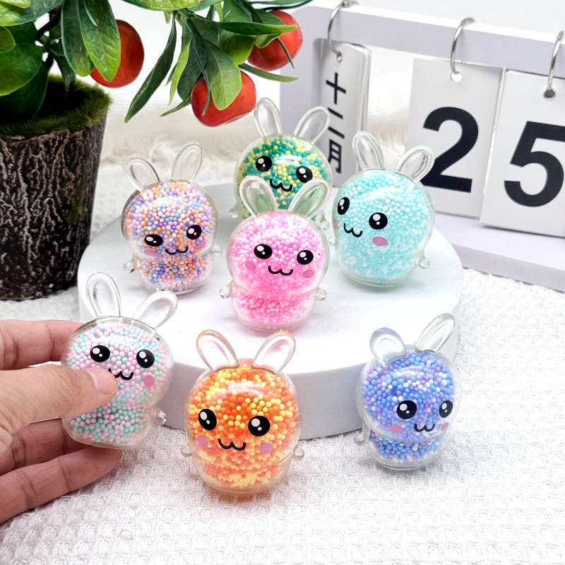 3PCS Squishy Bunny Stress Bäll – Kids Toys Easter Bewertung und Preis