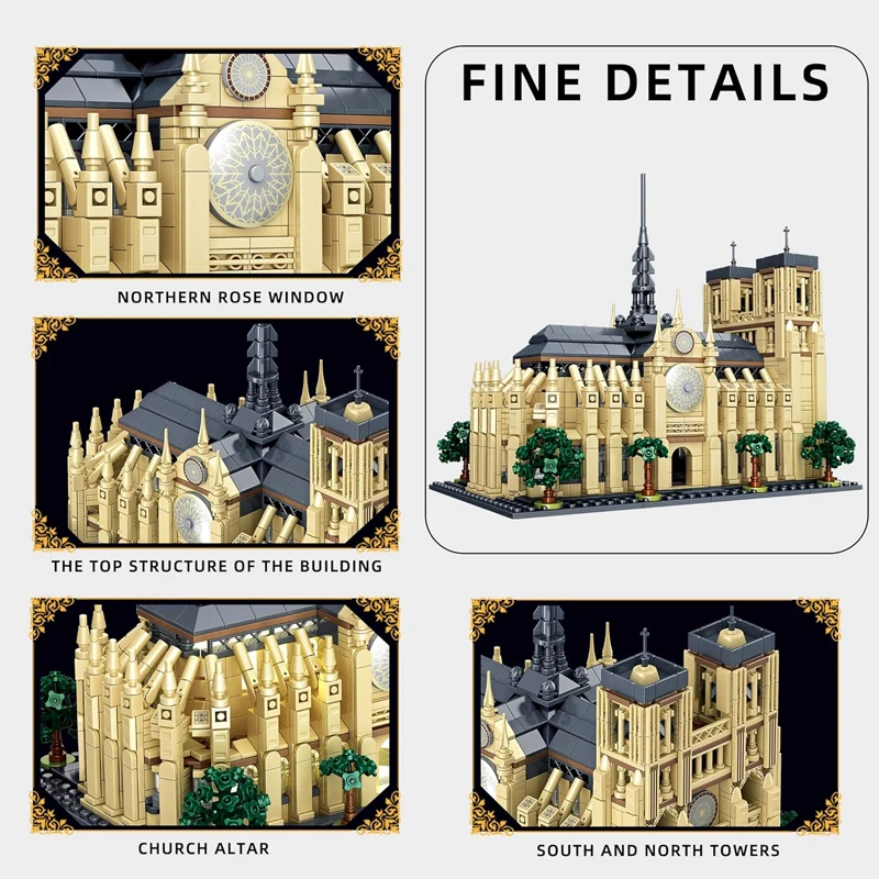 Street View Serie Stadt Notre- – Kids Toys Paris Bewertung und Preis