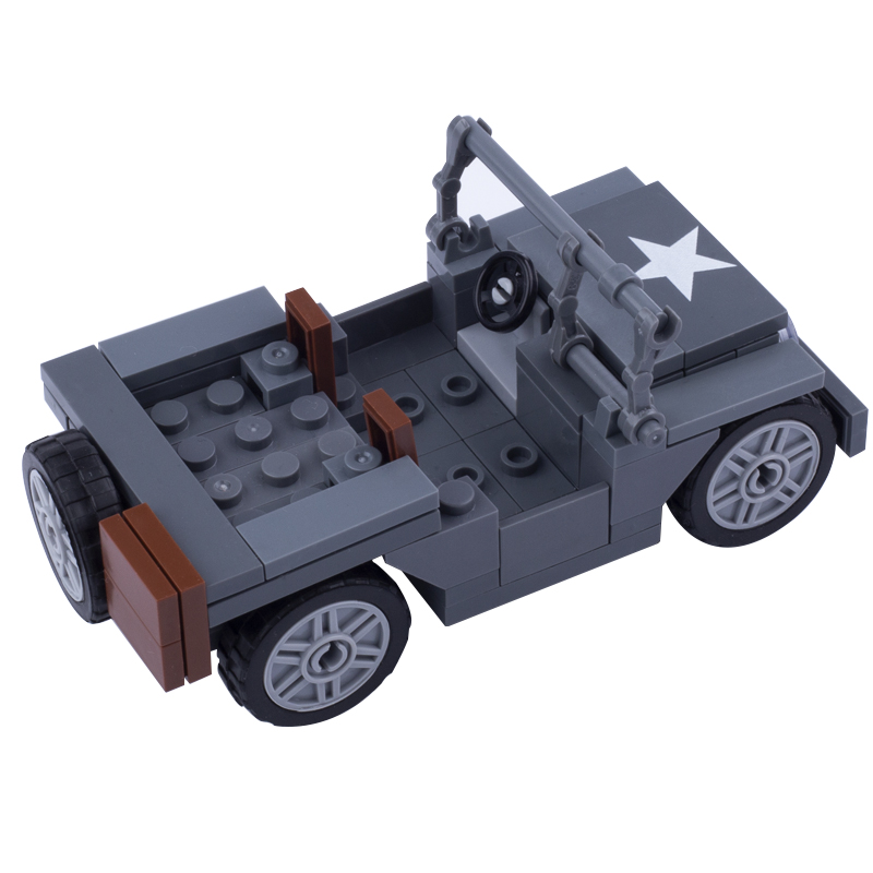 MOC WW2 Military US Figuren Wi – Kids Toys Jeep Bewertung und Preis