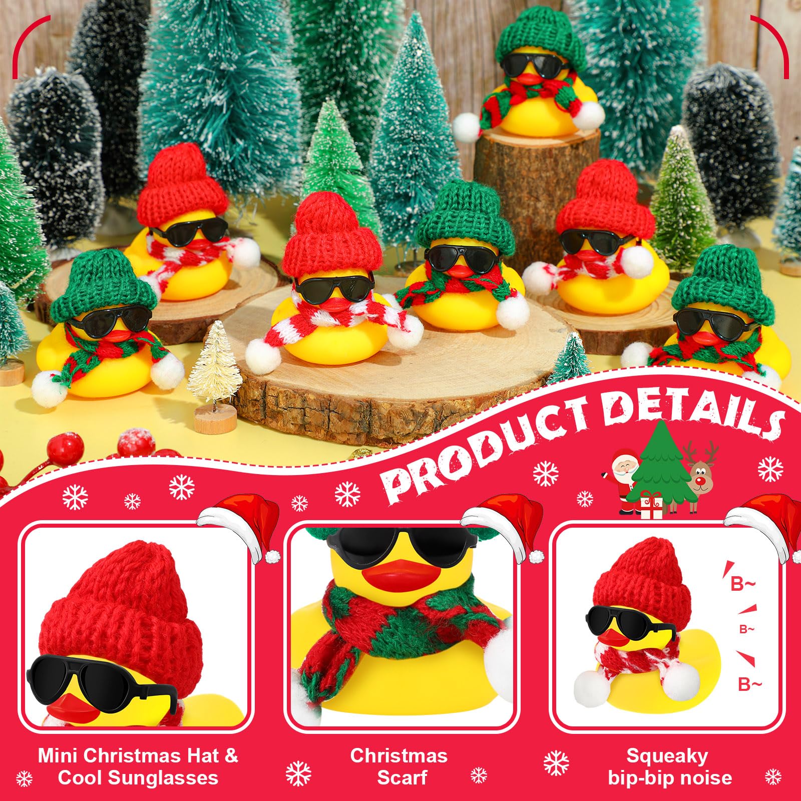 12/24/48 Set Weihnachten Gummi – Kids Toys Jeep Bewertung und Preis