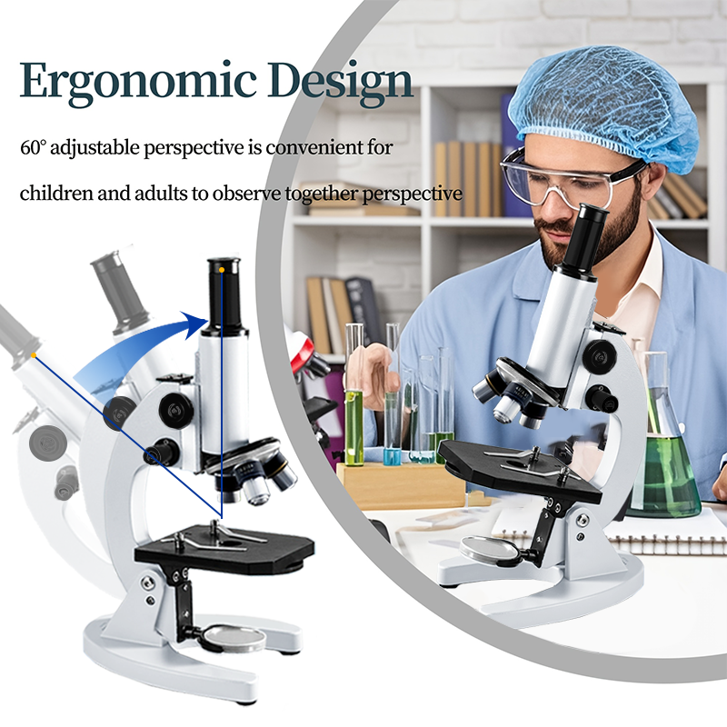 Monokulares optisches Mikrosko – Microscope Kids Science Bewertung und Preis