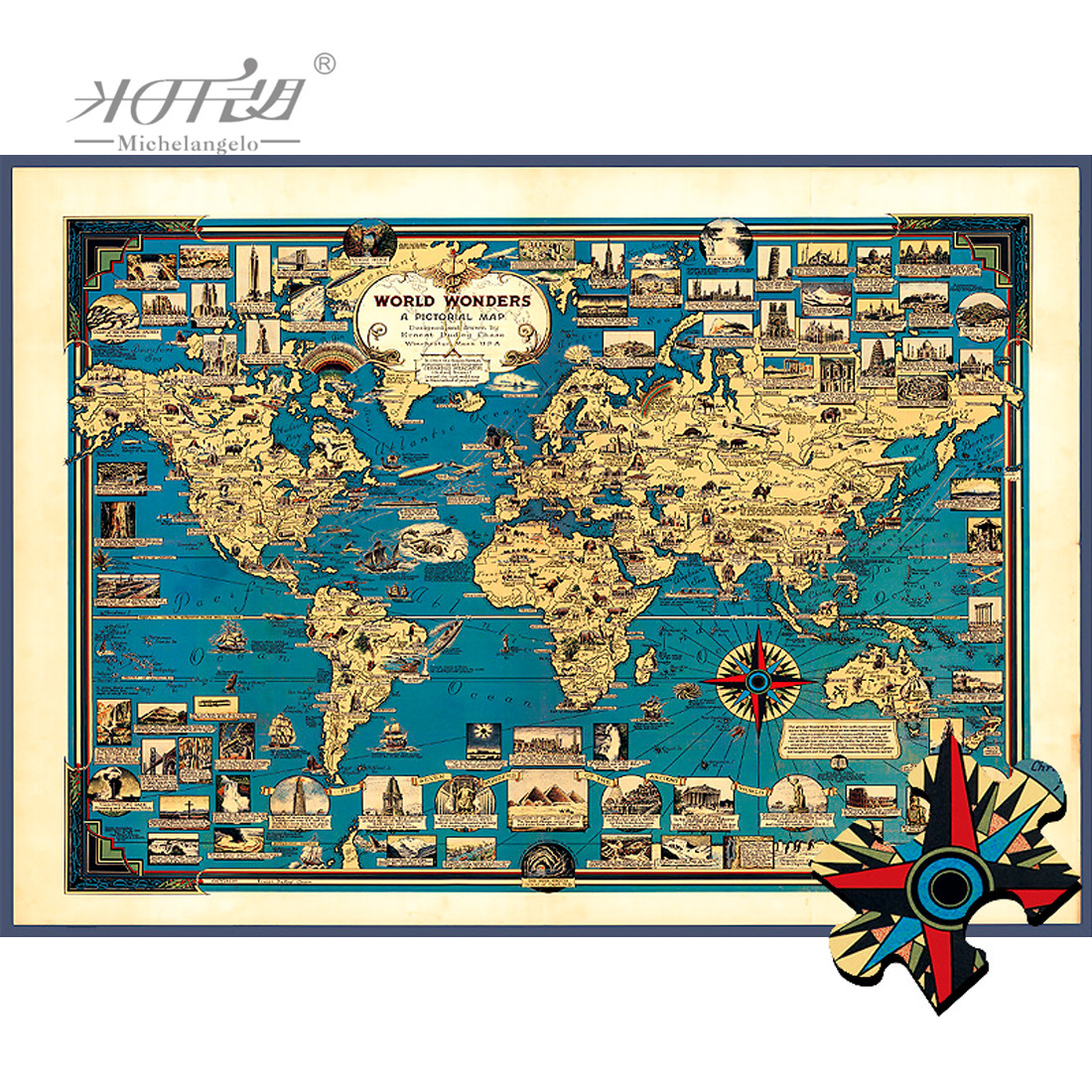 Michelangelo Holz Jigsaw Puzzl – Kids Toys Under 1000 Bewertung und Preis