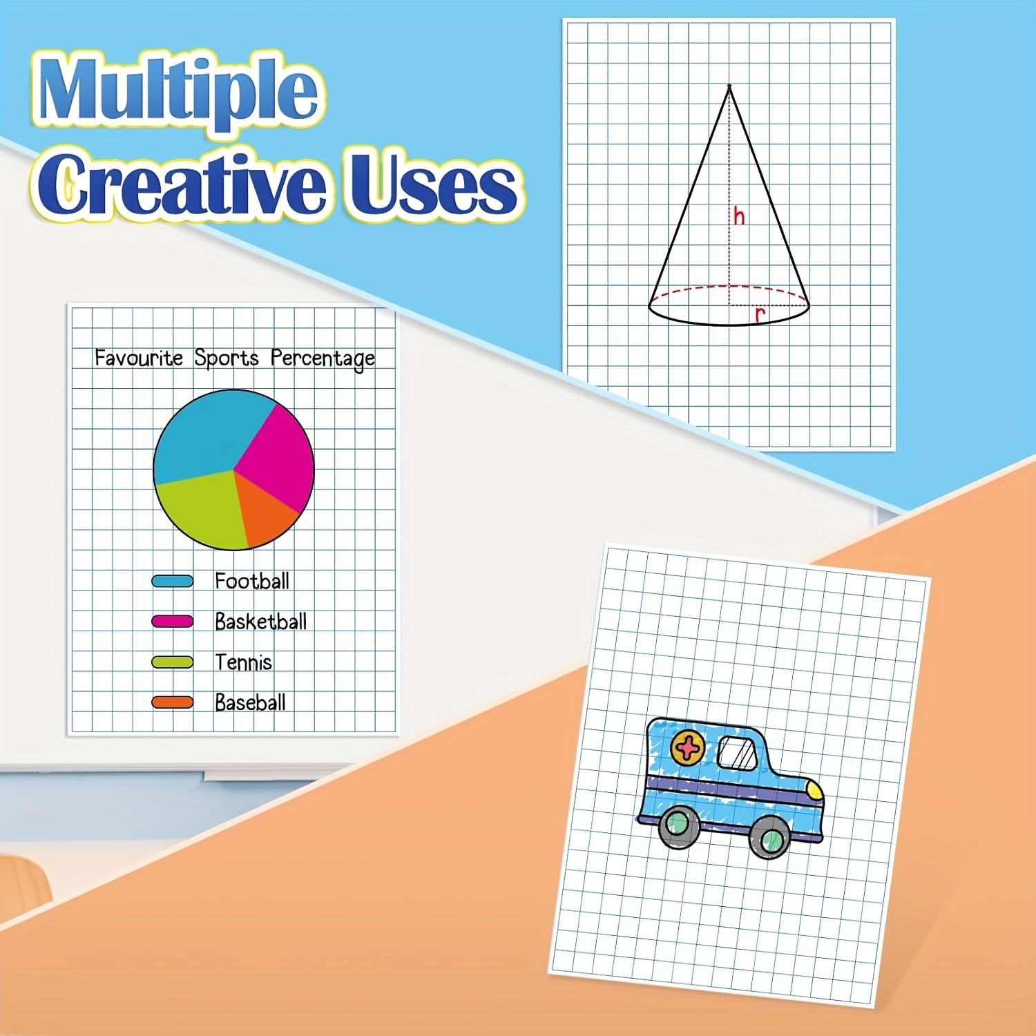 Große Magnetgitter-Schreibtafe – Magnetic Drawing Board Bewertung und Preis