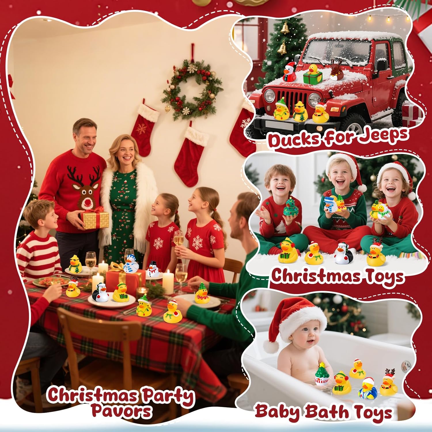 12–100 Stück Weihnachts-Gummie – Kids Toys Jeep Bewertung und Preis
