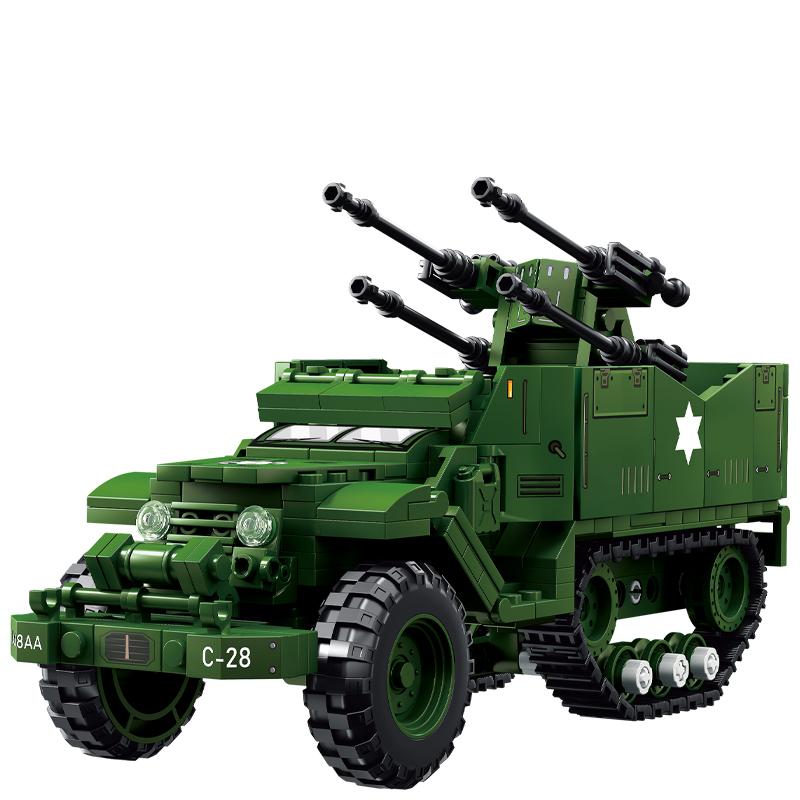 US-Militärpanzer-Serie Baustei – Kids Toys Jeep Bewertung und Preis