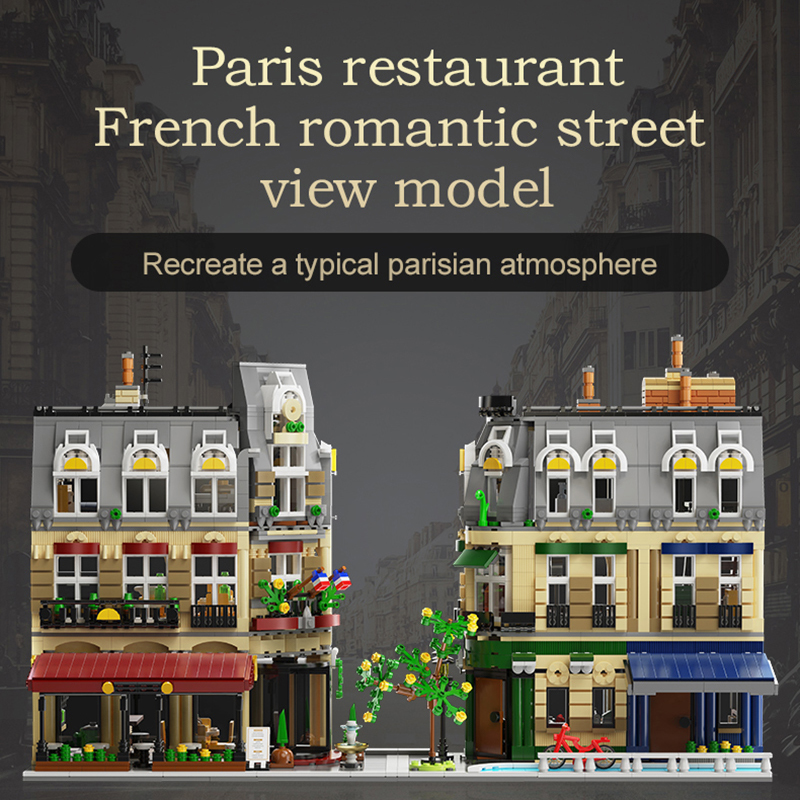3230 Stücke Cada City Paris Re – Kids Toys Paris Bewertung und Preis