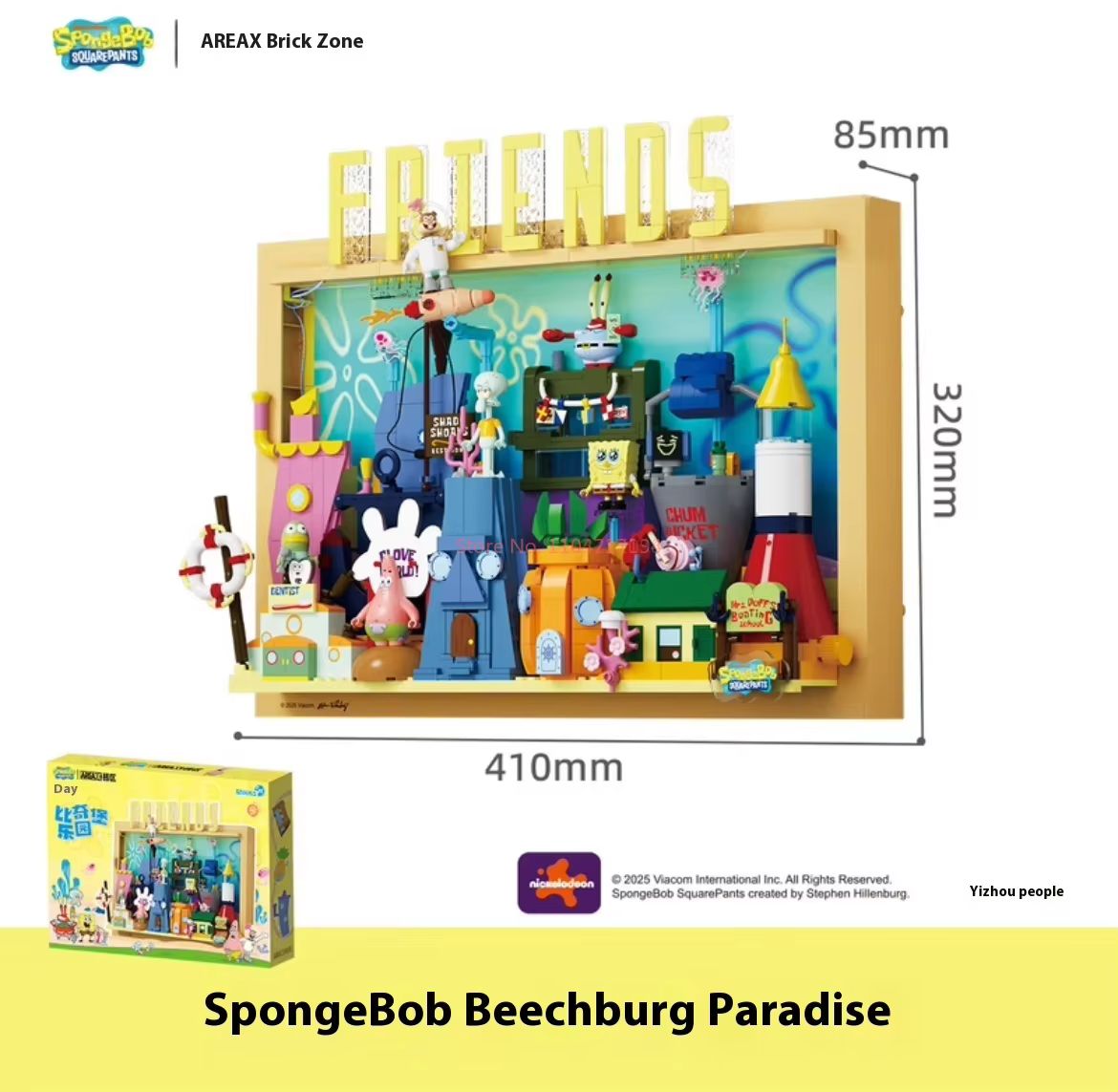 Offizielles Area-X Spongebob S – Kids Toys Blocks Bewertung und Preis