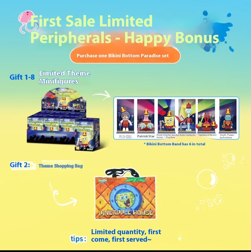 Offizielles Area-X Spongebob S – Kids Toys Blocks Bewertung und Preis